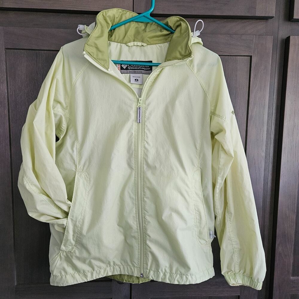 Columbia‎ XCO Omnishield Packable Hooded Lightweight Windbreaker Rain Jacket